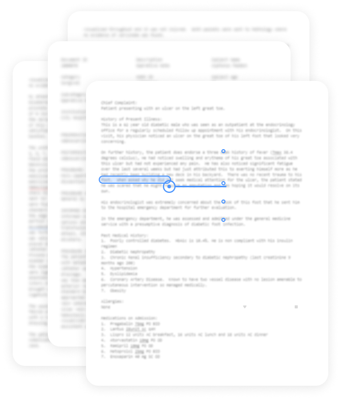 stack of files